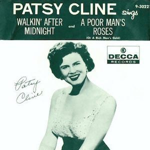 Patsy Cline Walkin' After Midnight single