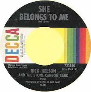 She Belongs To Me disc