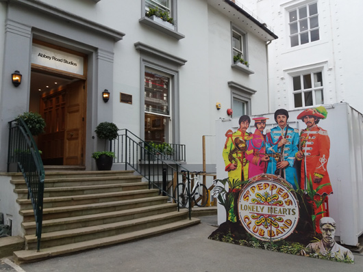 The Beatles’ Long-Awaited ‘Sgt Pepper’ Remix Previewed At Abbey Road