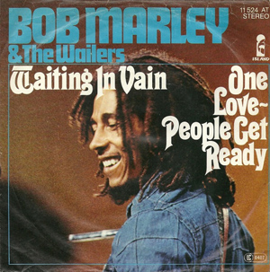 Bob Marley Waiting In Vain Single Sleeve
