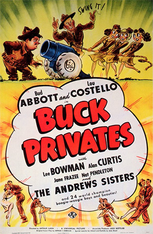 The Buck Privates Film Poster