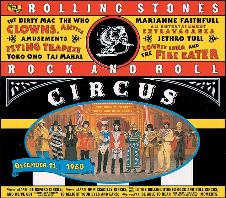 Rolling Stones Rock And Roll Circus artwork