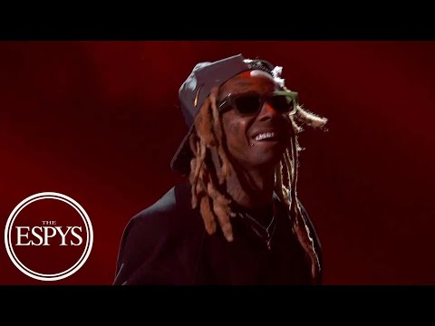 Lil Wayne opens up the 2023 ESPYS (📍 @CapitalOne)