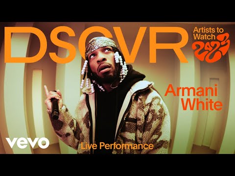 Armani White - NO MISTAKES. (Live) | Vevo DSCVR Artists to Watch 2023