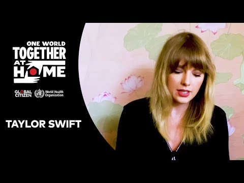 Taylor Swift performs &quot;Soon You&#039;ll Get Better&quot; | One World: Together At Home