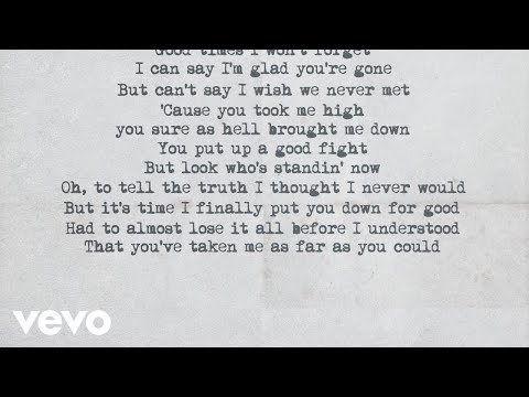 Charles Kelley - As Far As You Could (Lyric Video)