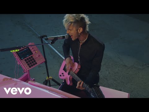 mgk - drunk face/all I know/bloody valentine (Jimmy Kimmel Live 2021/Medley)