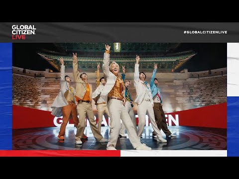 BTS Performs &quot;Permission to Dance&quot; in Seoul to open Global Citizen Live | Global Citizen Live