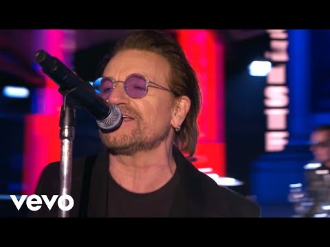 U2 - Get Out Of Your Own Way – MTV EMA Performance