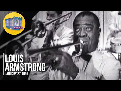Louis Armstrong &quot;(Back Home Again in) Indiana&quot; on The Ed Sullivan Show