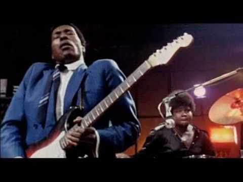 Buddy Guy in 1969 with Jack Bruce and Buddy Miles