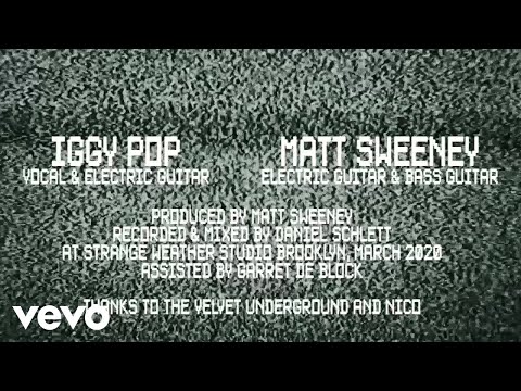 Iggy Pop, Matt Sweeney - European Son (Lyric Video)