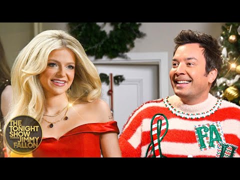 Jimmy Fallon and Carter Faith - Ugly Sweater | The Tonight Show Starring Jimmy Fallon