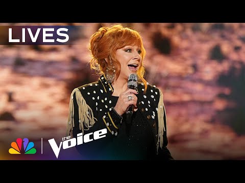 Reba McEntire Performs &quot;I Can&#039;t&quot; | The Voice Lives | NBC