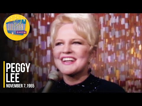 Peggy Lee &quot;Come Back To Me&quot; on The Ed Sullivan Show
