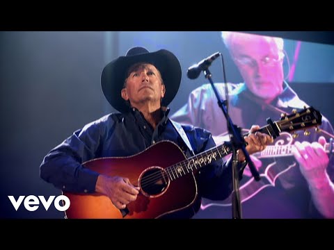 George Strait - Living For The Night (Live @ Reliant Stadium/2009 - Closed Captioned)