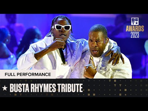 Rah Digga, Swizz Beatz, Coi Leray &amp; More Pay Tribute To Busta Rhymes! | BET Awards &#039;23