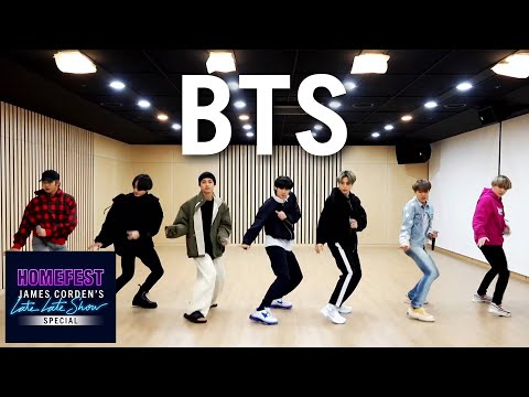 BTS Performs &#039;Boy with Luv&#039; In Quarantine - #HomeFest