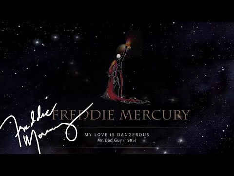 Freddie Mercury - My Love Is Dangerous (Official Lyric Video)
