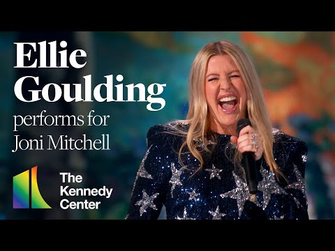 Ellie Goulding performs for Joni Mitchell | 44th Kennedy Center Honors