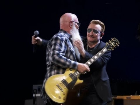 Eagles of Death Metal Join U2 on Paris Stage
