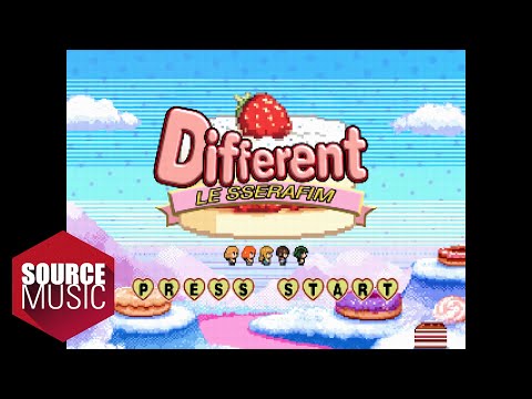 LE SSERAFIM (르세라핌) &#039;DIFFERENT (English ver.)&#039; Official Visualizer