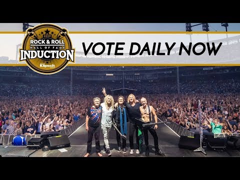 DEF LEPPARD NOMINATED FOR ROCK &amp; ROLL HALL OF FAME