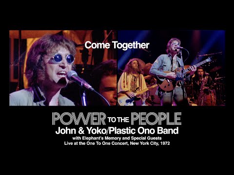 Come Together (live) - John &amp; Yoko/Plastic Ono Band with Elephant&#039;s Memory