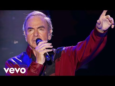 1972 Singer NEIL DIAMOND on STAGE Photo LIVE AT THE GREEK LOS ANGELES 
