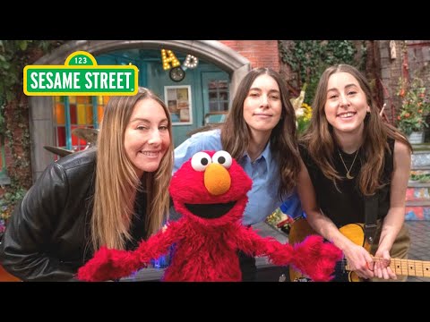 Sesame Street: Elmo Sings ABC Song with HAIM and Friends!