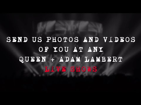 Be part of the Queen + Adam Lambert Live Album Experience!