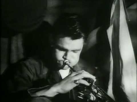 Chet Baker dans le film Hell&#039;s Horizon (1955)