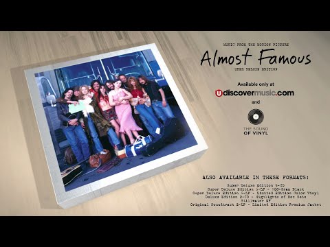 Almost Famous 20th Anniversary Soundtrack Unboxing