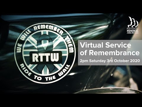 Ride to the Wall 2020 - Virtual Service of Remembrance