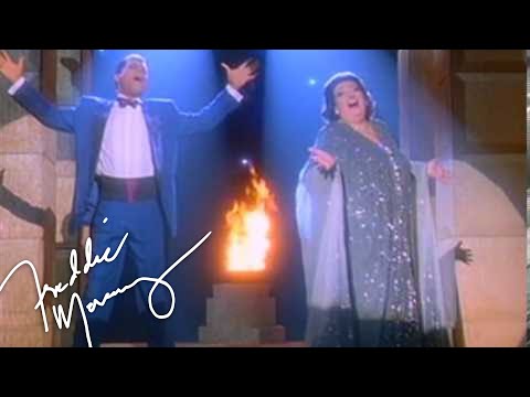 Freddie Mercury &amp; Montserrat Caballé - Barcelona (Original David Mallet Video 1987 Remastered)