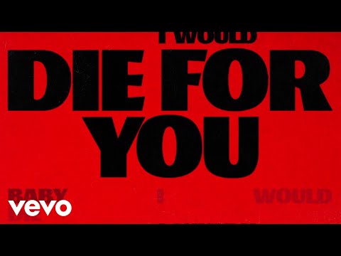 The Weeknd, Ariana Grande - Die For You (Remix / Lyric Video)