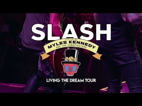 Slash ft. Myles Kennedy &amp; The Conspirators – Living The Dream Tour Teaser (Order Now)