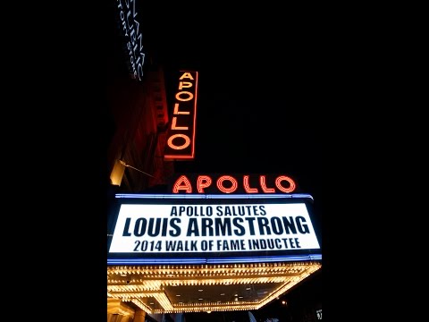 Louis Armstrong Inducted into the Apollo Walk of Fame