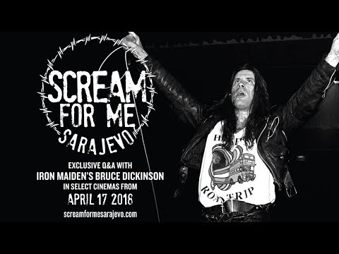 Scream For Me Sarajevo - Trailer (In Cinemas 17 April)