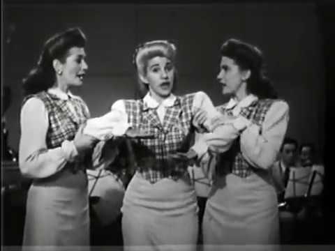 The Andrews Sisters &quot;Straighten Up and fly Right&quot;