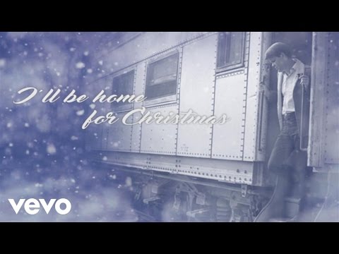 Glen Campbell - I&#039;ll Be Home For Christmas (Lyric Video)