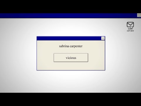 Sabrina Carpenter - “Vicious” (Lyric Video)