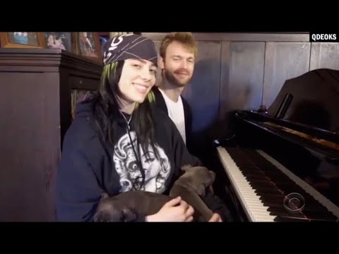 billie eilish &amp; finneas “everything i wanted” | Homefest James corden late late show