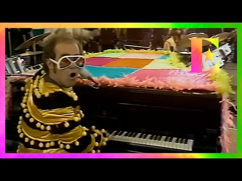 Elton John - The Bitch Is Back (Live from Watford FC, UK / 1974)