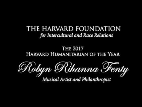 Robyn Rihanna Fenty, Harvard Humanitarian of the Year Award Ceremony