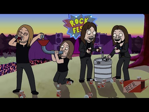 Airbourne On Their Party-Filled Flight To Rock Fest in Spain | Beyond The Bus (Episode 1)