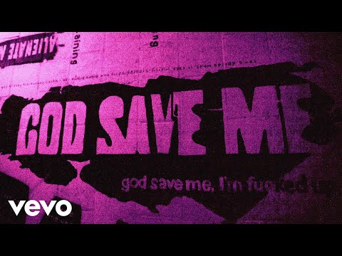Machine Gun Kelly - god save me (Official Lyric Video)