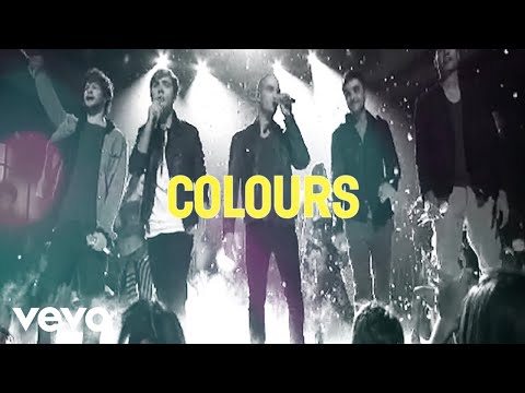 The Wanted - Colours (Lyric Video)