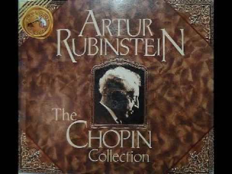 Arthur Rubinstein - Chopin Mazurka, Op. 24 No. 4