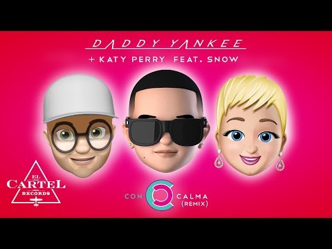 Daddy Yankee + Katy Perry feat. Snow - Con Calma Remix (Video con Letra Oficial)